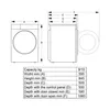 Hisense WD3S9043BW3 Waschtrockner, 9kg, 1400 U/min 9 kg, Produktbild-Vorschau 12