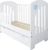ZEE HEART Set Weiß Babybett 120x60 mit Schublade + Produktbild-Vorschau 3