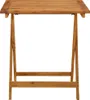 vidaXL Gartentisch Klappbar 70x70x75 cm Massivholz Akazie Produktbild-Vorschau 3