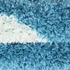 Fun Shaggy fußball kinderzimmer teppich hochflor rund Ø Produktbild-Vorschau 2