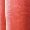 Rideau en toile de coton rouge 140x250 Voir les images du produit 3