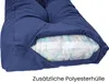 TexDeko Garden halbes Palettenkissen 60x80x18cm gesteppt Produktbild-Vorschau 3