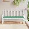 vidaXL Záhradná lavička zelená 150x50x3 cm Oxford Fabric Náhľad obrázku produktu 1