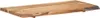A wooden table top with a live edge, shown from a slight angle against a white background. Náhled obrázku produktu