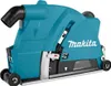 A teal Makita dust extraction shroud for a grinder is shown against a white background. Anteprima dell’immagine prodotto