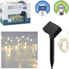LED Solar Lichterkette Kupferdraht, 50 LED, 590cm Produktbild-Vorschau 2