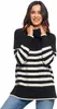 Maglioni da donna - maglione a righe, taglia XXL - taglio Anteprima dell’immagine prodotto 7