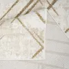 Teppich Wohnzimmer Kurzflor Creme - 80x150 cm - Klassisch Produktbild-Vorschau 5
