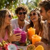 2 er Set Slush Eis Sirup | Drachenfrucht und Orange Produktbild-Vorschau 4