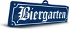 Biergarten Deko Schild 46 x 13cm Produktbild-Vorschau 1