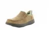 A single tan slipper shoe is shown against a white background. Produktbild-Vorschau