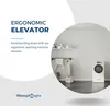 Wasophoogte wasmachine verhoger – Ecoslim met Lade – Wit Produktbild-Vorschau 5