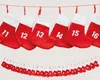 Adventskalender 140x10x12cm, Socken ca. 10x12cm Produktbild-Vorschau 3