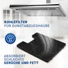 Aktivkohlefilter 2x passend wie Amica KF17141 Kohlefilter Produktbild-Vorschau 3
