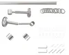 SN Deco Gardinenstange Brest, 19 mm, 1-läufig, Stahl, Produktbild-Vorschau 2