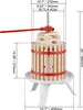 Wyciskarka do owoców VEVOR 16,7 L Wyciskarka do jabłek Podgląd zdjęcia produktu 8