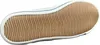 The sole of a white sneaker is shown against a white background. Produktbild-Vorschau