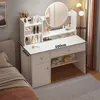 Toeletta Con Specchio E Cassetti Bianca Per Il Trucco, Anteprima dell’immagine prodotto 5