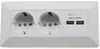 ChiliTec Steckdosenblock 22793, 2-fach, mit 2x USB, Produktbild-Vorschau 8