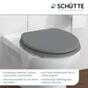 Sedile per WC SCHÜTTE in MDF SPIRIT GREY, coperchio del WC Anteprima dell’immagine prodotto 5