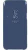 A smartphone with a blue book-style case displaying the time and date. Anteprima dell’immagine prodotto