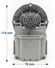 Ablaufpumpe passend wie Samsung DC31-00181A für Produktbild-Vorschau 3