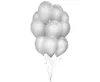 Balony Beauty&Charm, metaliki srebrne 12" / 10 szt. GoDan Podgląd zdjęcia produktu 1