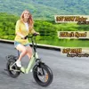 LED Elektro Klapprad City -Ebike mit Samsung Zelle Akku 36V Produktbild-Vorschau 11