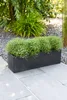 VIVANNO Blumenkasten Beton FLOBO Kasten, Anthrazit matt - Produktbild-Vorschau 2