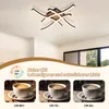 ZMH Deckenlampe LED Deckenleuchte Wohnzimmer 24W Holz Produktbild-Vorschau 6