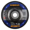 Rhodius Schleifscheibe RS 67 125x7,0x22,23mm Stahl Topline Produktbild-Vorschau 1