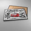 Gerahmtes Poster - Schwarzer Rahmen - Trafalgar Platz Taxi Produktbild-Vorschau 3