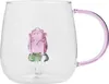 HOMLA ROSADO sklenice s růží 400 ml Náhled obrázku produktu 1