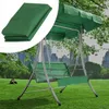 Gartenschaukel Sitzbezug 114x93 cm Gruen 600D PVC Produktbild-Vorschau 8