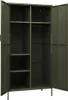 vidaXL Šatní skříň olivově zelená 90x50x180 cm ocelová Náhled obrázku produktu 5