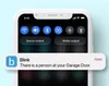 A smartphone displaying a notification from the Blink app. Anteprima dell’immagine prodotto
