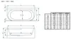 ECOLAM Vorwand Badewanne 160x75 cm Vigoo Wall halb Produktbild-Vorschau 6
