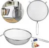 Scolapasta in acciaio inox 25 cm con manico Anteprima dell’immagine prodotto 6