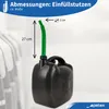 PETEX 20 Liter Reserve-Kraftstoff Kanister, schwarz Produktbild-Vorschau 6
