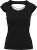 Build Your Brand BY035 - T-shirt da donna con taglio Anteprima dell’immagine prodotto 1