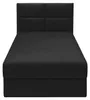 Jugendbett Polsterbett - 80x180 cm - Schwarz - mit Produktbild-Vorschau 5