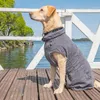 Rukka Pets Micro-Light-Bademantel graphite, Größe: L / Produktbild-Vorschau 4