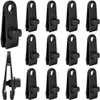 20 Stück Planenspanner, Schwarz Planenclips Produktbild-Vorschau 1