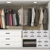 JOIEYOU 10x boxy na topánky Stohovateľné kraftové papierové Náhľad obrázku produktu 7