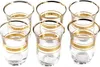 Pasabahce sada 6 sklenic na čaj s elegantním zlatým Náhled obrázku produktu 4