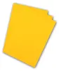 Poli-Flex Premium - 418 Medium Yellow - Din A4 Produktbild-Vorschau 1