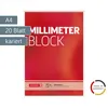 BRUNNEN 104747001 Blocco millimetrato A4 monofacciale con Anteprima dell’immagine prodotto 2
