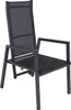 Gartenstuhl 2er Set JULE - Polyester, mit Kissen, Grau | Produktbild-Vorschau 2