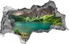 Selbstklebender Loch-3D-Aufkleber 95x73 cm Morskie Oko Produktbild-Vorschau 1