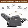 FCH Relaxsessel Fernsehsessel, Liegesessel, elektrischer Produktbild-Vorschau 6